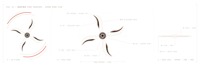 a diagram showing the different parts of a propeller
